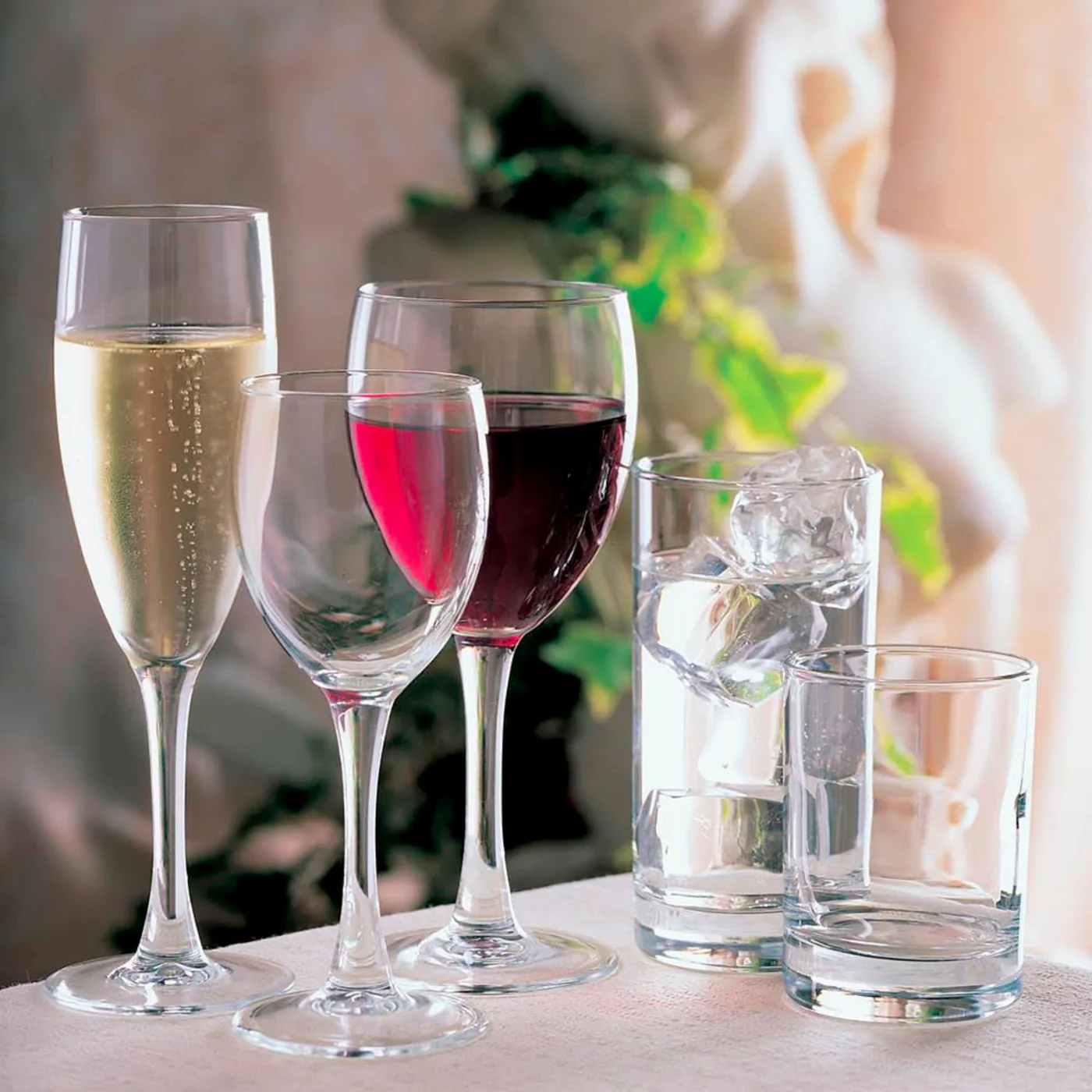 ARCOROC PRINCESA CHAMPAGNE FLUTE GLASSES 160ML - SET OF 6